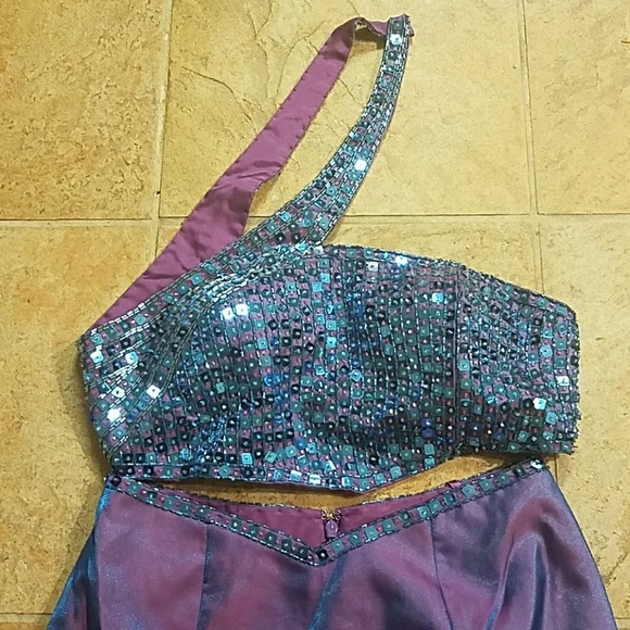 2 piece Prom Evening Dress - Picture 3 of 5